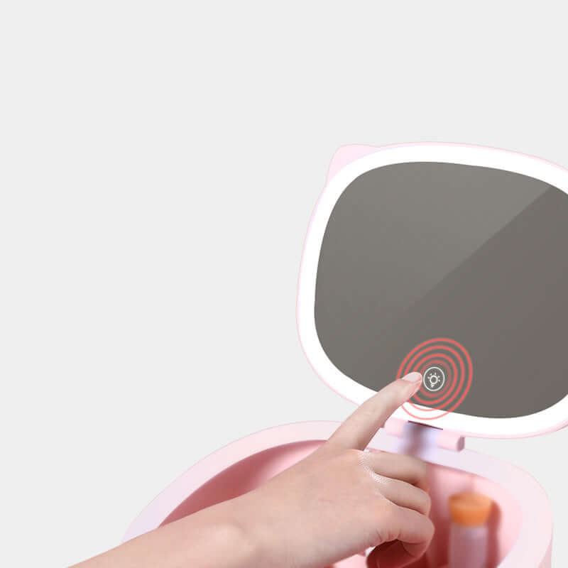 Led makeup mirror