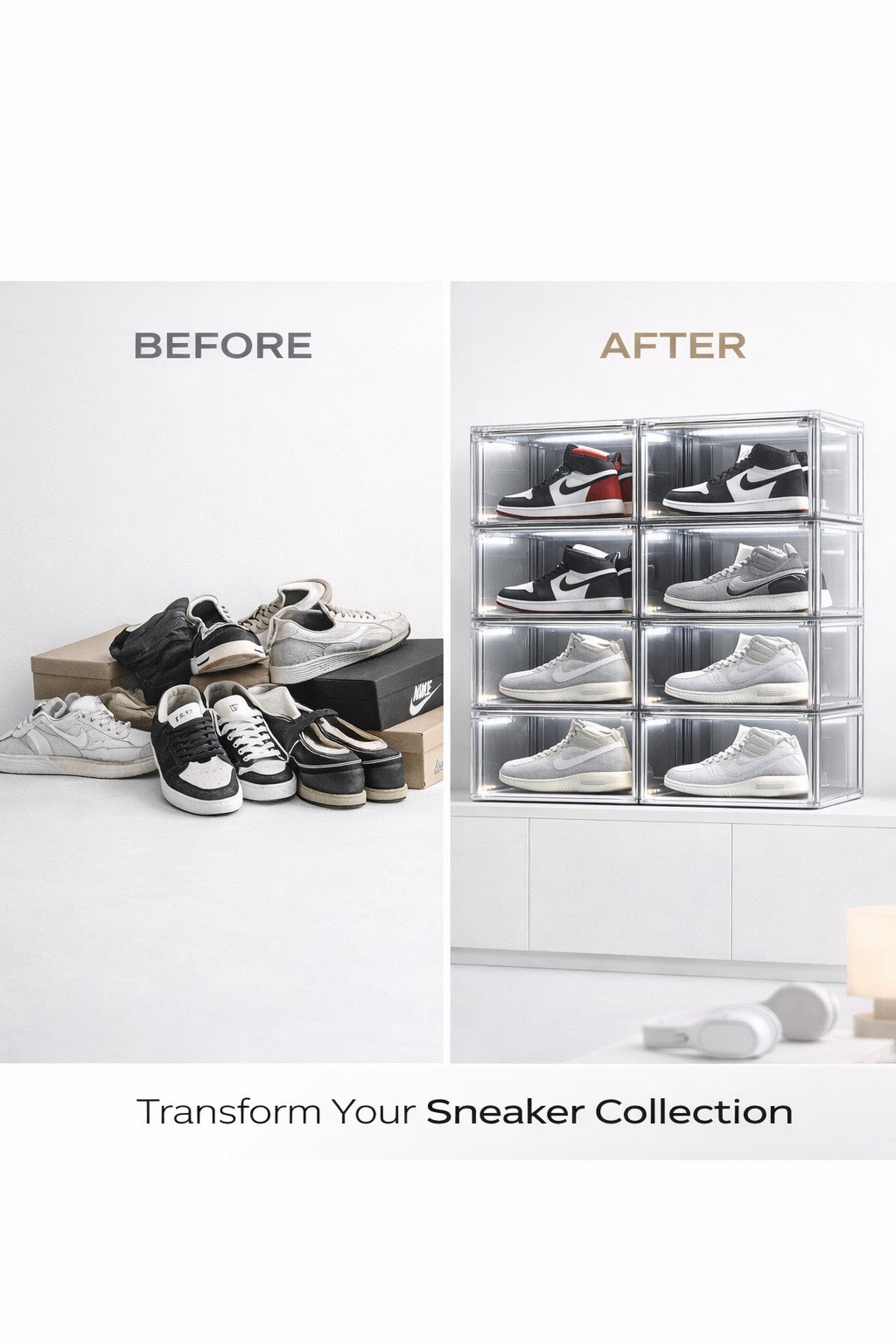 LEDKicks™ Premium LED Sneaker Display Case