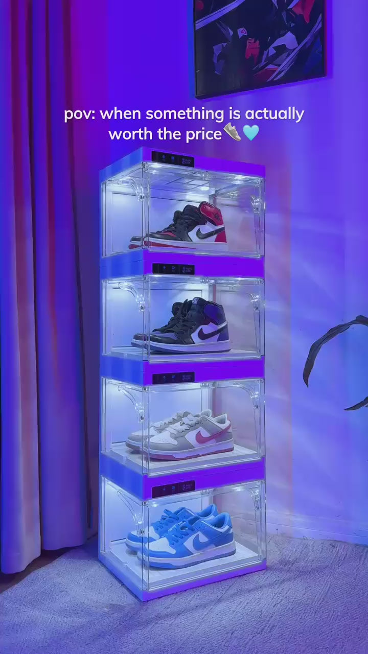 LEDKicks™ Premium LED Sneaker Display Case